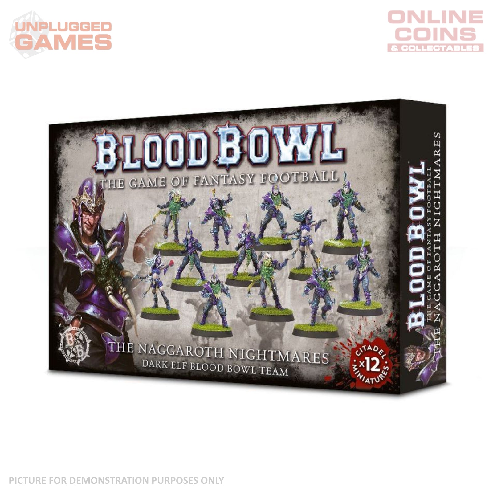 Blood Bowl - Dark Elf Blood Bowl Team
